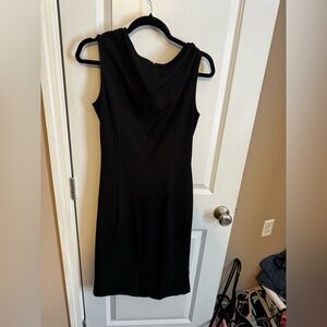 Musol Elegant Black Sleeveless Dress